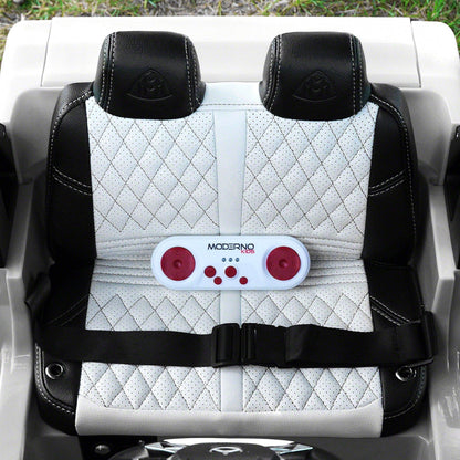 Mercedes Maybach G650 12V Kids Ride-On Car with Parental Remote | White - The Little Big Store
