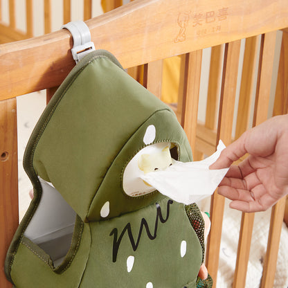🌲 Forest Friends Hanging Nursery Organizer 🧸 – Cute, Space-Saving Storage for Baby Essentials