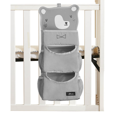 🌲 Forest Friends Hanging Nursery Organizer 🧸 – Cute, Space-Saving Storage for Baby Essentials