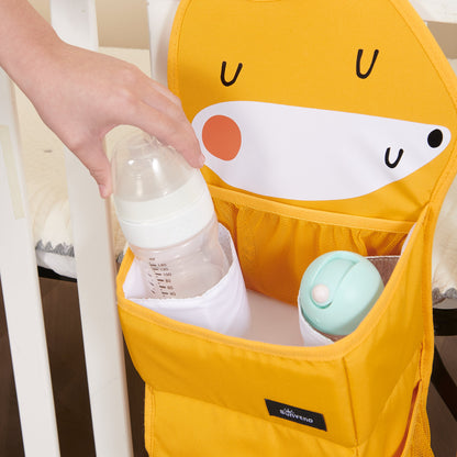🌲 Forest Friends Hanging Nursery Organizer 🧸 – Cute, Space-Saving Storage for Baby Essentials