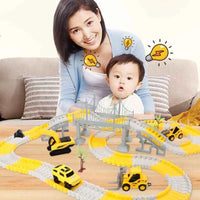 ElectroTrack Builders: Interactive Educational Toy Car Set - The Little Big Store