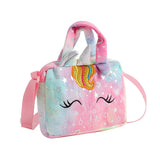 Unicorn Handbags For Girls Lovely Kids Crossbody Bag Children