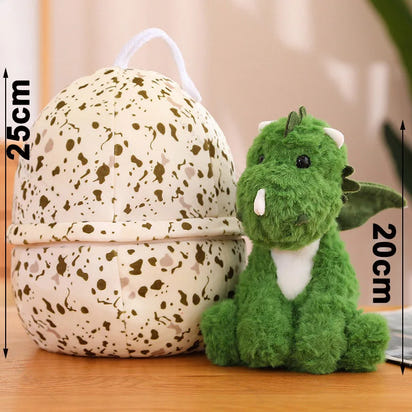 DinoSurprise: Transforming Dinosaur Egg Plush Toy - The Little Big Store