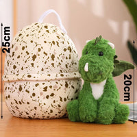 DinoSurprise: Transforming Dinosaur Egg Plush Toy - The Little Big Store