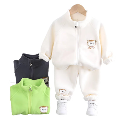CozyChamps Winter Activewear Set - Perfect for Little Adventurers! - The Little Big Store
