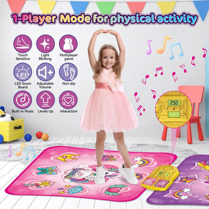 🎶 BeatBop™ Dance & Learn Musical Play Mat 🕺 – Interactive Fun for Active Kids!