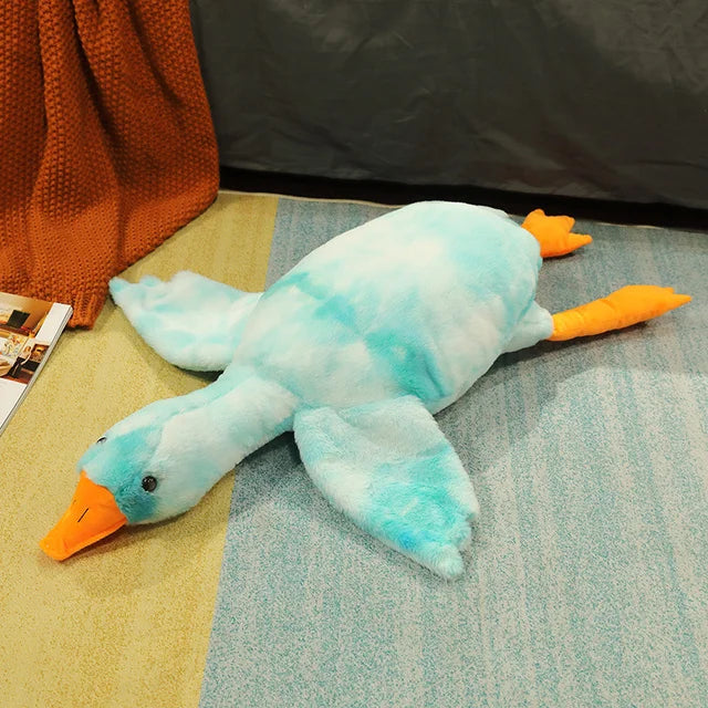 Quacktastic Dreams: 50-190cm Giant Duck Plush Sleep Pillow!