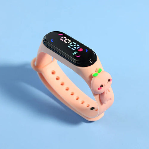 Fashion Mickey Children Watches For Girls Electronic Bracelet Sports
