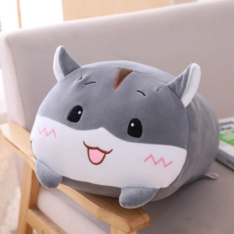 🌈 Embrace Cuddly Comfort with Our Hot 20/28cm Soft Animals Cartoon Cat Pillows! 🐱🐰🎁