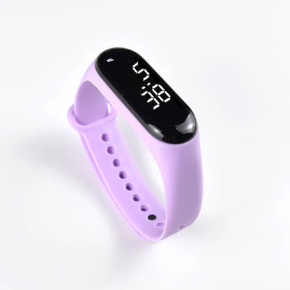 Fashion Mickey Children Watches For Girls Electronic Bracelet Sports