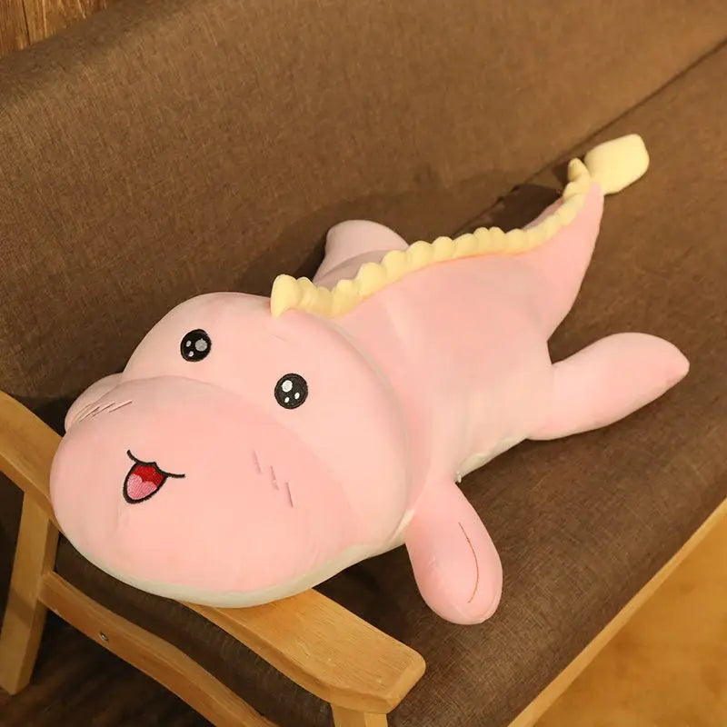 Roar into Cuddly Adventures with Our Giant Big Eyes Dinosaur Plush Toy!
