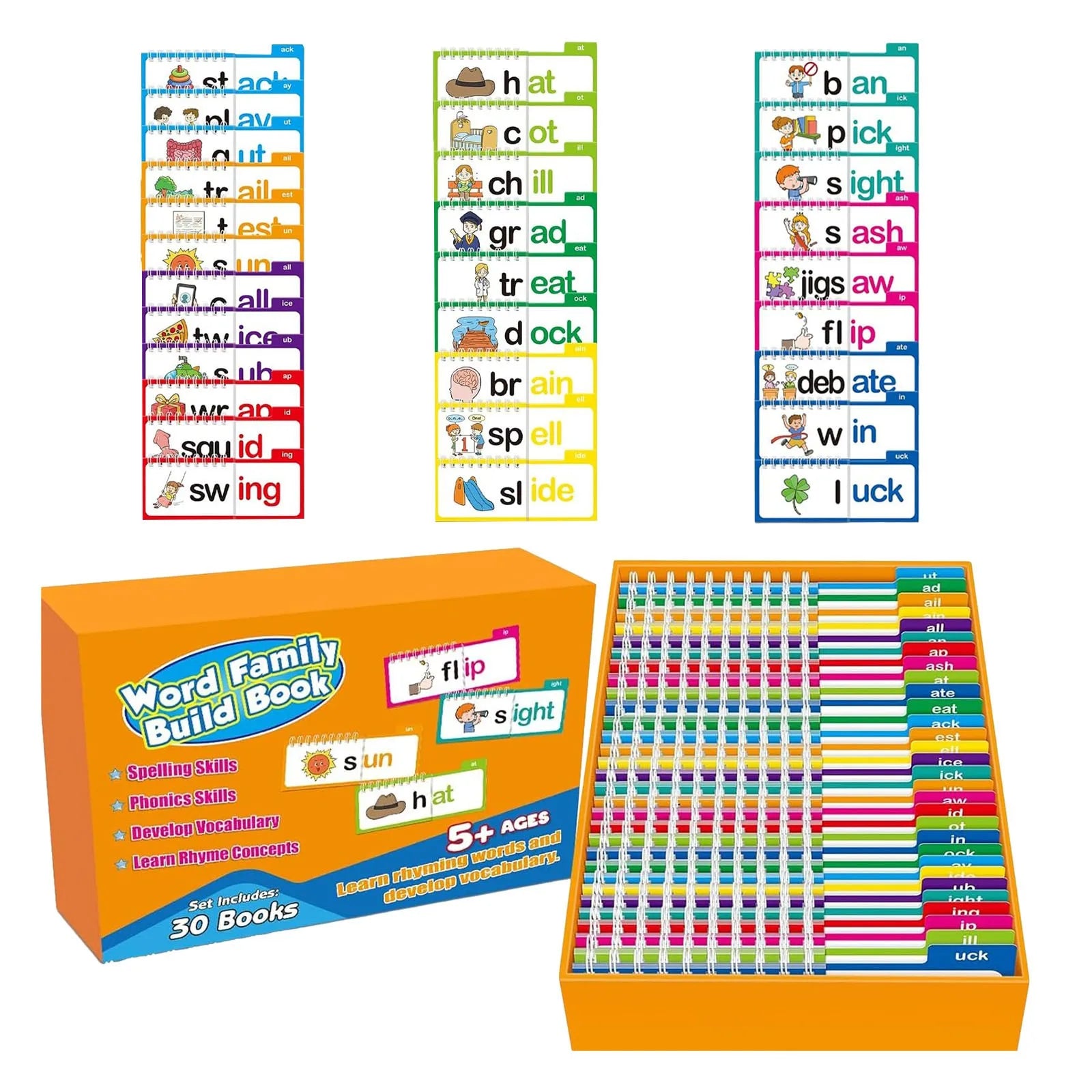📘 Rhyme & Read™ Flipbook 📖 – Fun Rhyming Words & Learning Adventure for Kids!