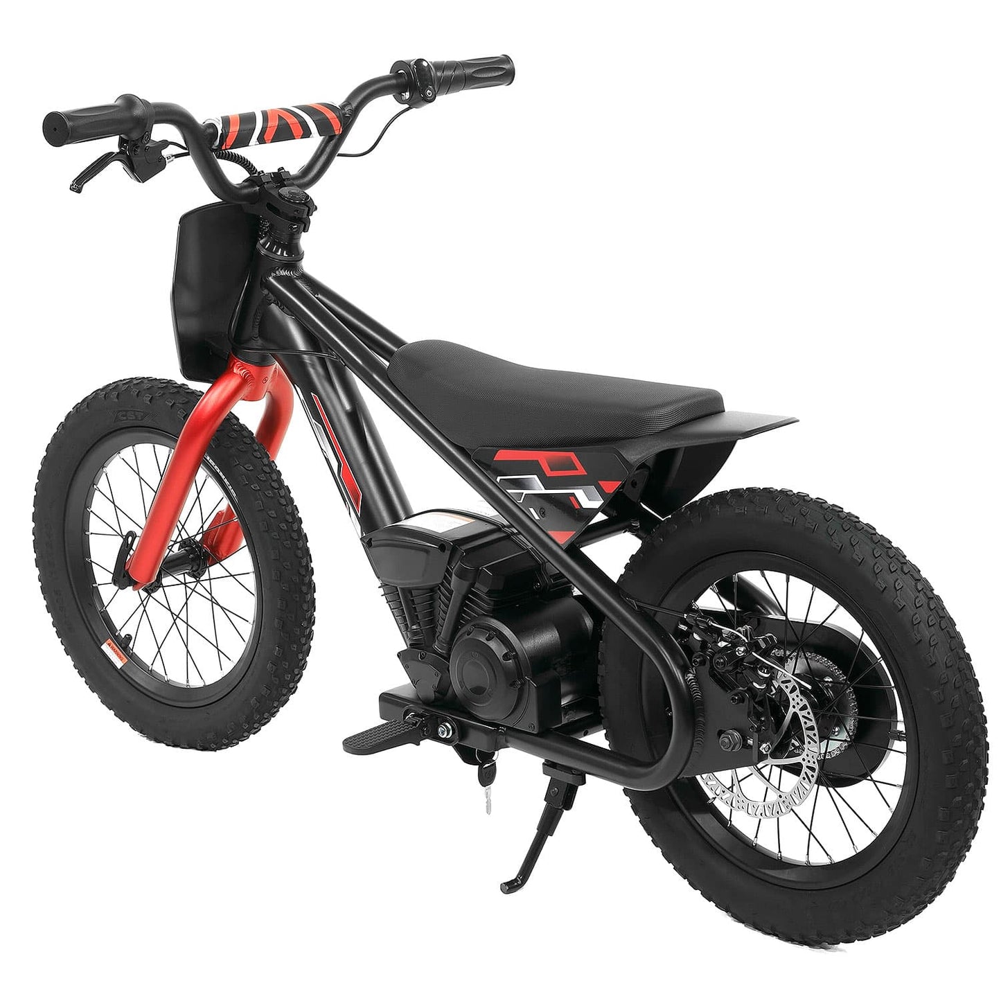 BlackBolt™ 24V Electric Balance Bike Scooter 🖤⚡ – Ultimate Ride-On for Big Kids!