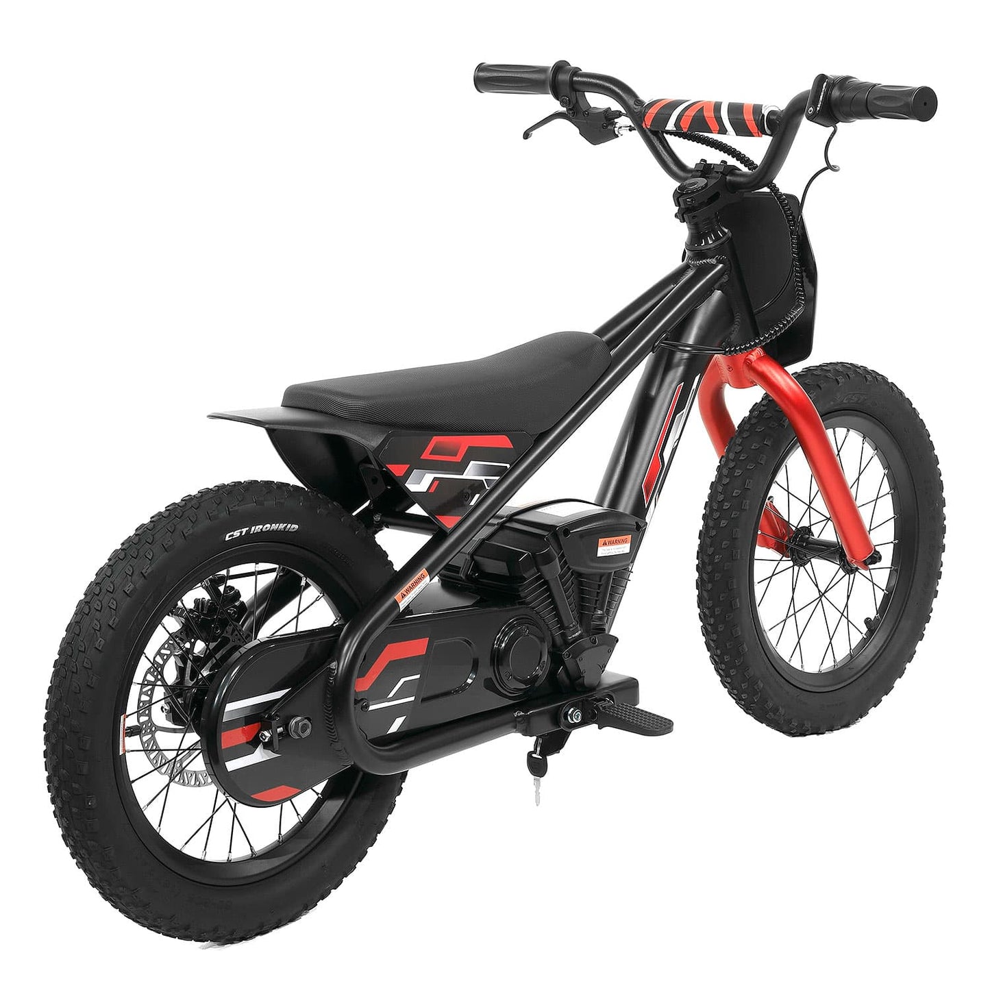 BlackBolt™ 24V Electric Balance Bike Scooter 🖤⚡ – Ultimate Ride-On for Big Kids!