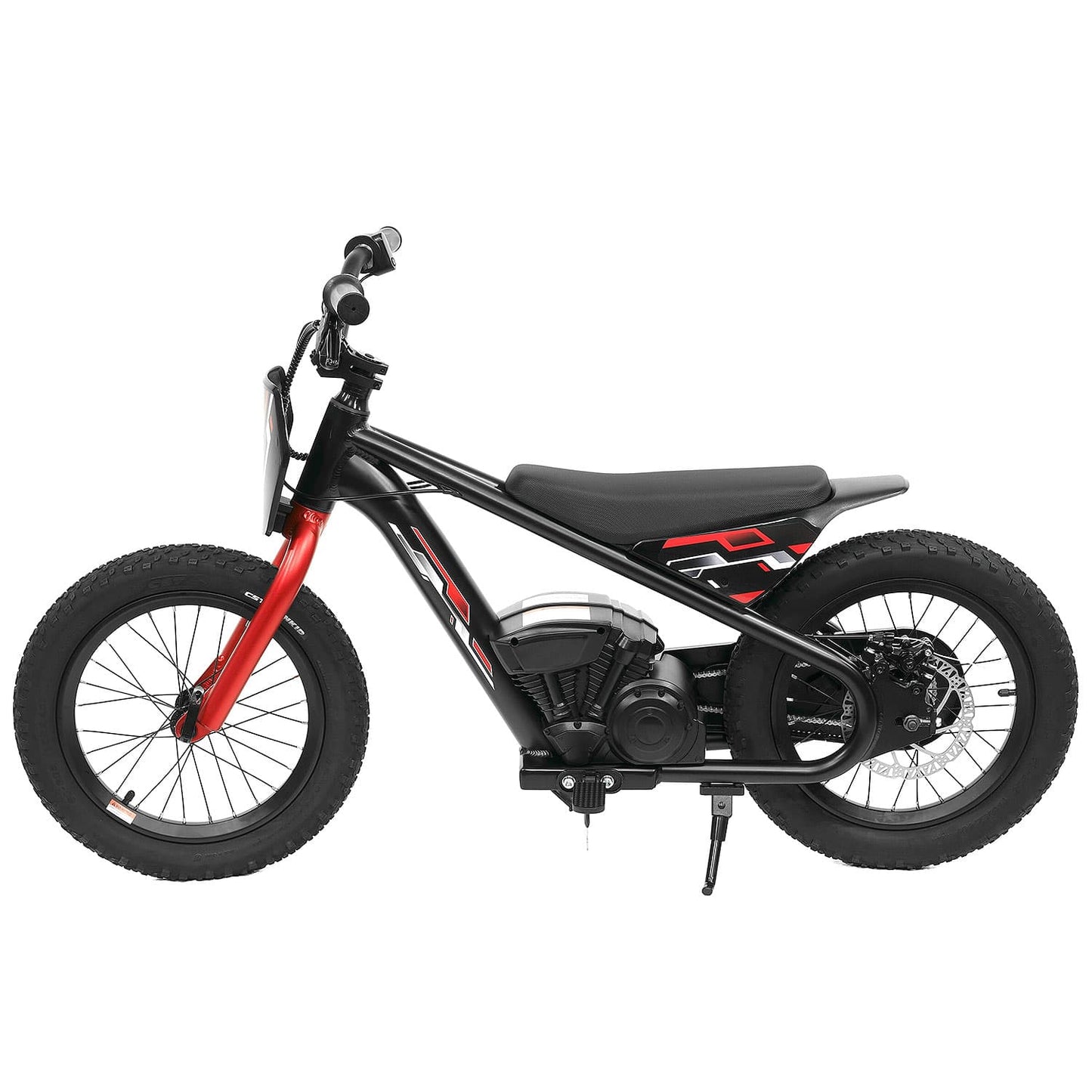 BlackBolt™ 24V Electric Balance Bike Scooter 🖤⚡ – Ultimate Ride-On for Big Kids!