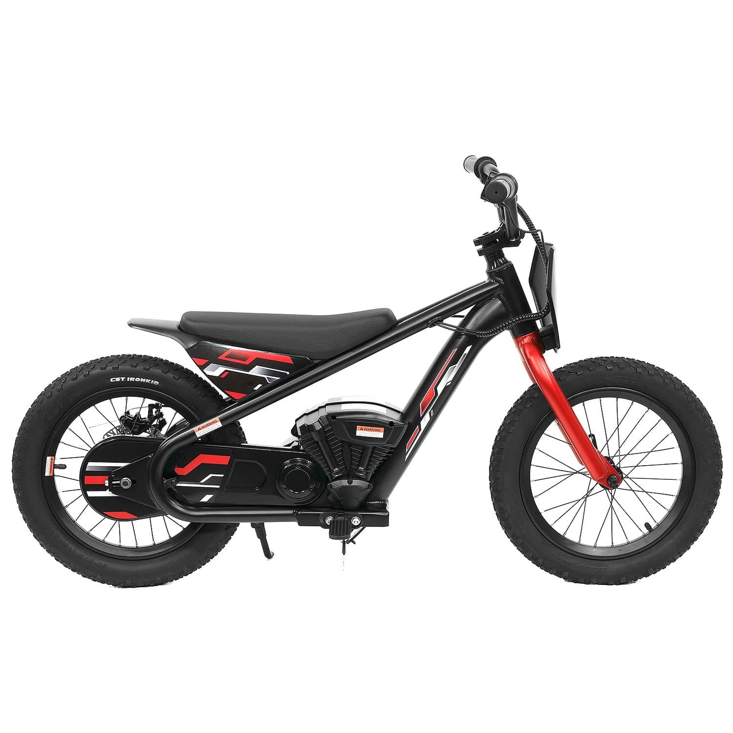 BlackBolt™ 24V Electric Balance Bike Scooter 🖤⚡ – Ultimate Ride-On for Big Kids!
