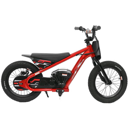 🛴⚡ Big Kids 24V Electric Ride-On Balance Bike Scooter | Red ❤️