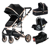 BabyVoyage: 3-in-1 Travel Stroller Set
