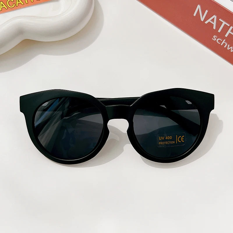 Little Luxe Vintage Round UV400 Sunglasses