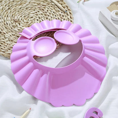 Adjustable Baby Shower Cap: Make Bathtime Fun and Splish-Splash Safe for Your Little One! - The Little Big Store