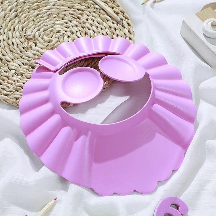 Adjustable Baby Shower Cap: Make Bathtime Fun and Splish-Splash Safe for Your Little One! - The Little Big Store
