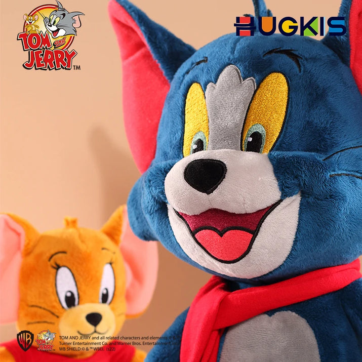 Tom and Jerry Snuggle Buddies: Adorable Plush Toy for Sweet Dreams and Cuddles! - The Little Big Store