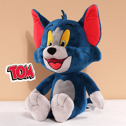 Tom and Jerry Snuggle Buddies: Adorable Plush Toy for Sweet Dreams and Cuddles!