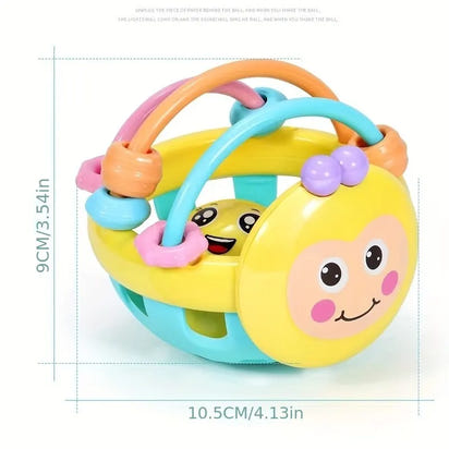 Baby Sensory Rattle Ball – 10cm Bendy Walker & Intelligence Development Toy - The Little Big Store
