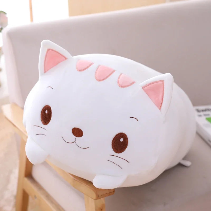 🌈 Embrace Cuddly Comfort with Our Hot 20/28cm Soft Animals Cartoon Cat Pillows! 🐱🐰🎁