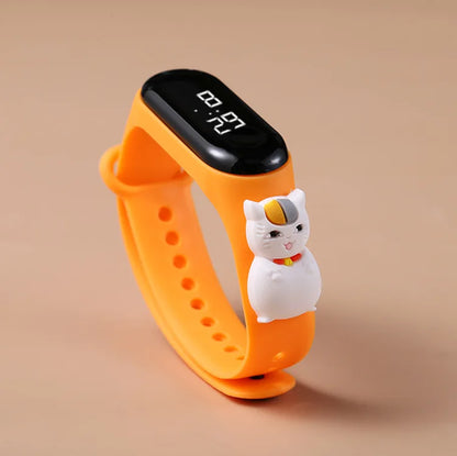 Fashion Mickey Children Watches For Girls Electronic Bracelet Sports