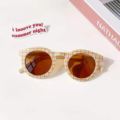 Little Luxe Vintage Round UV400 Sunglasses