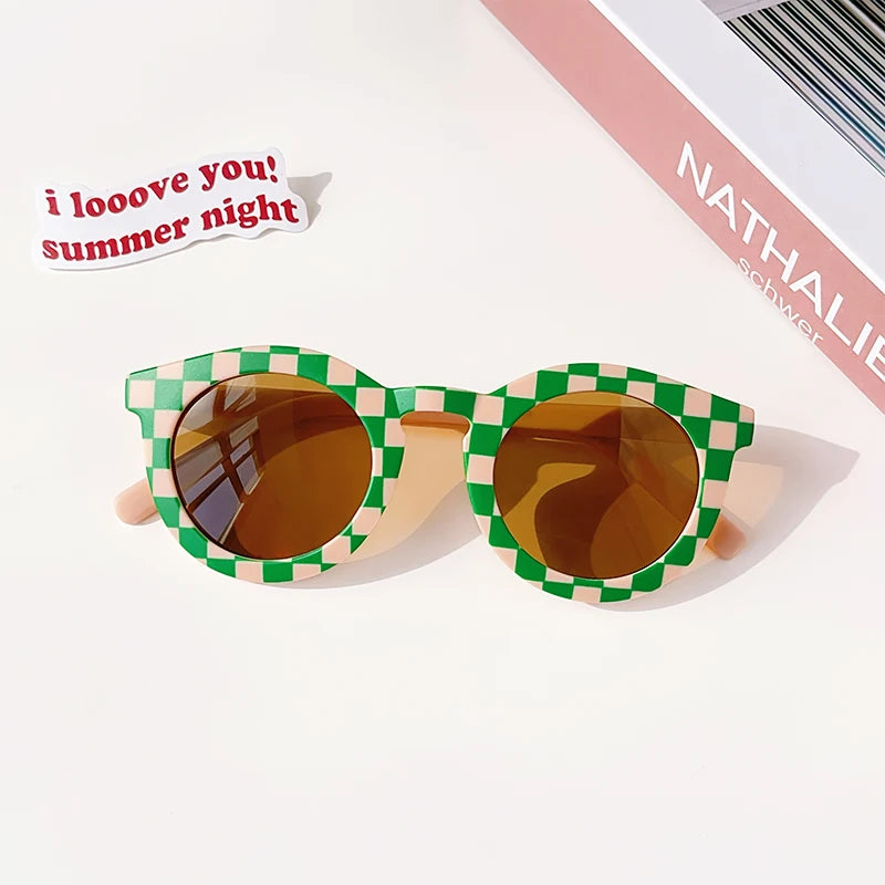 Little Luxe Vintage Round UV400 Sunglasses