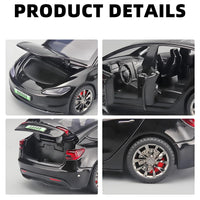 ⚡️ TeslaDream™ 2024 Model 3 Diecast Car – 1:32 Alloy Toy with Lights & Sound | High-Simulation Collectible Gift for Kids & Adults 🚗