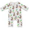 The Rabbit after the Carrot - Long Romper - 100% Organic - The Little Big Store
