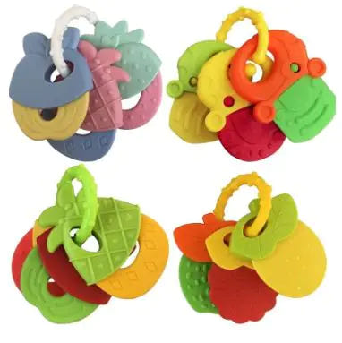 Fruit Rattle Teether Toy - The Little Big Store
