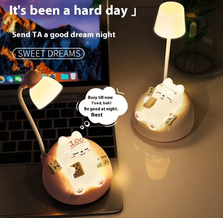 Sleeping Cat Small Night Lamp - The Little Big Store