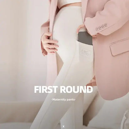 Maternity Leggings Adjustable Waist - The Little Big Store