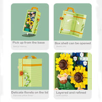 3D Flower Bricks Toy - The Little Big Store