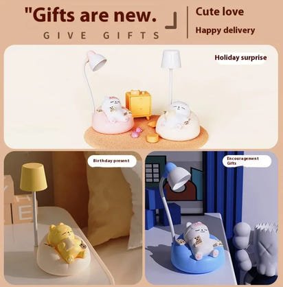 Sleeping Cat Small Night Lamp - The Little Big Store