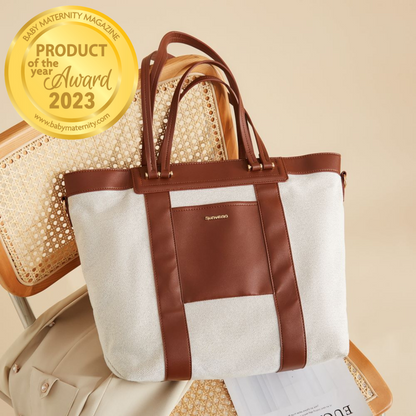 Mom Mode Everyday Tote Bag Stylish, Spacious & Practical for Busy Moms