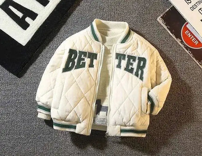 Kinder Baseball 'Better' Jacket - The Little Big Store