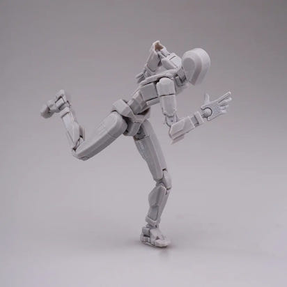 Multi-Jointed Shapeshift Robot Action Figure Toy Set - The Little Big Store