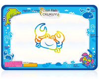 🎨 AquaDoodle Magic Water Drawing Mat – Educational Toy for Kids! 🌊✨