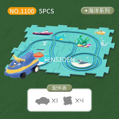 Electric Railroad Speeder Toy For Children - The Little Big Store