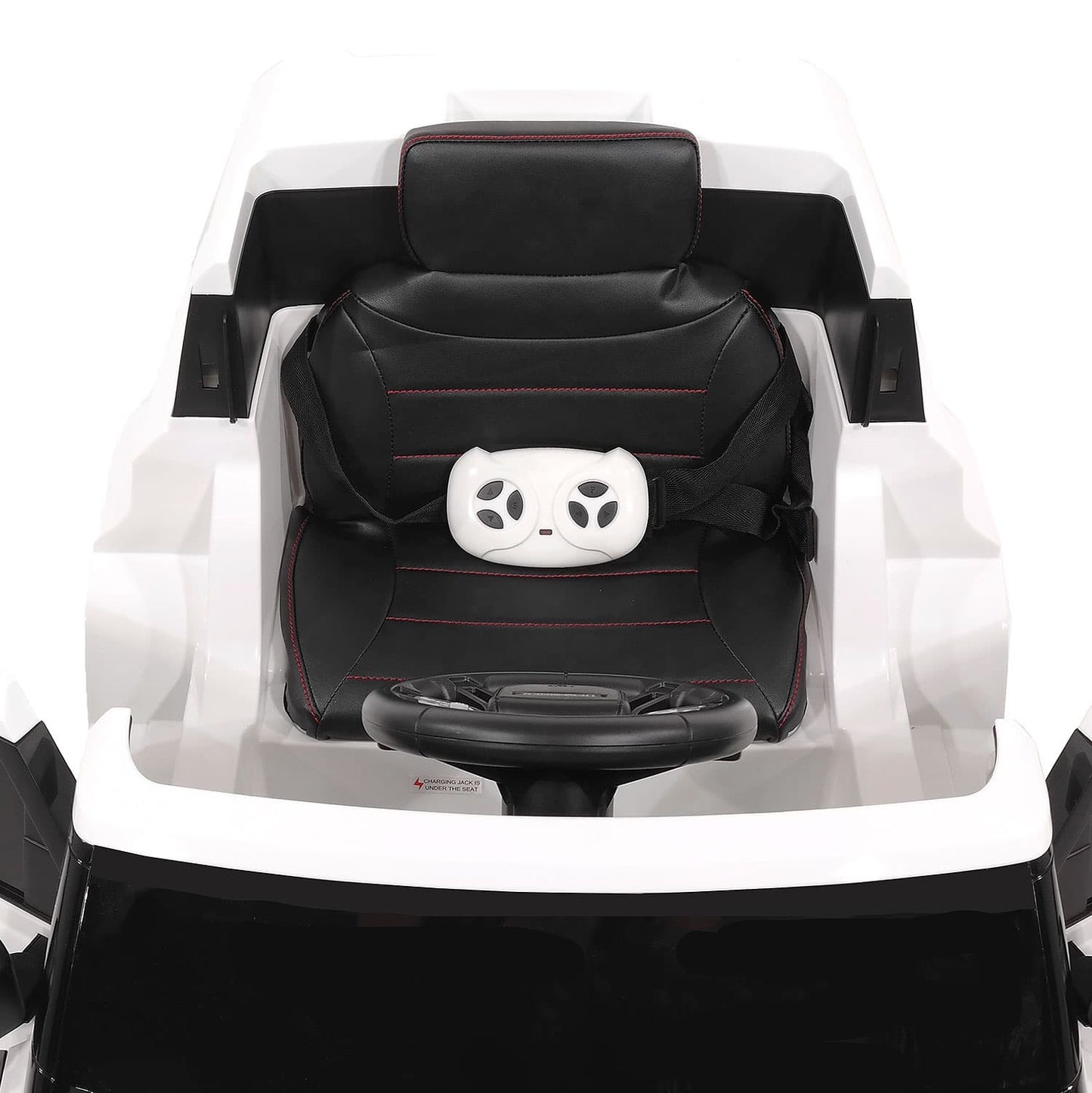 Land Rover Defender 12V Kids Ride-On Car with R/C Parental Remote | White - The Little Big Store
