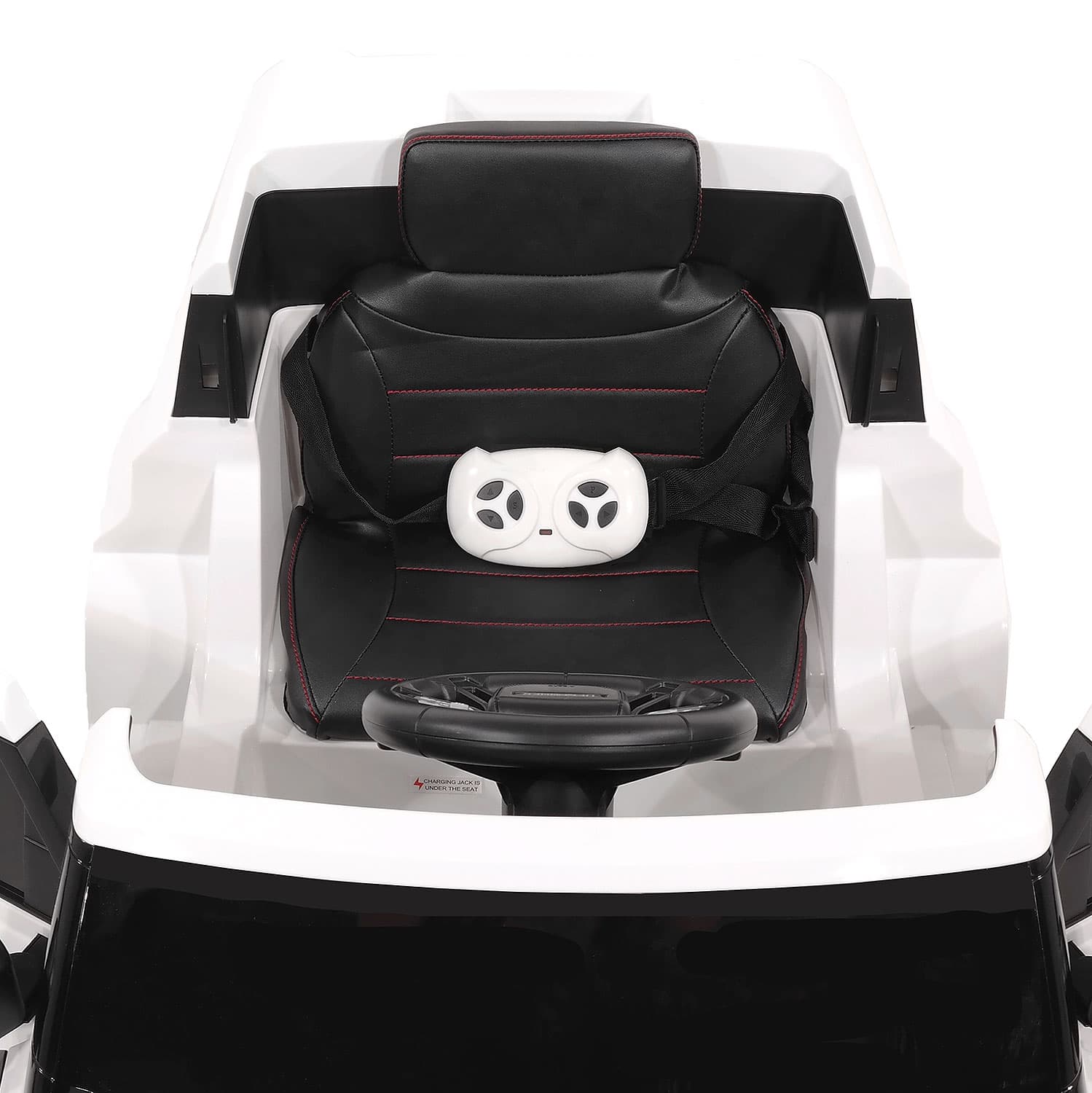 Land Rover Defender 12V Kids Ride-On Car with R/C Parental Remote | White - The Little Big Store