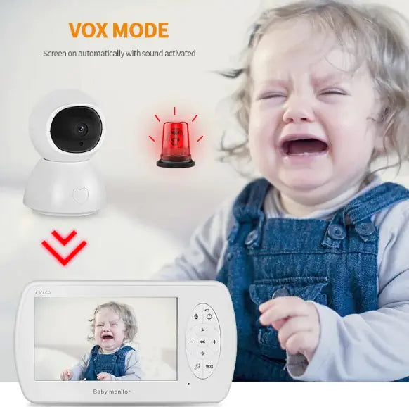 Baby Monitor 4.3 Inch 1080P - The Little Big Store