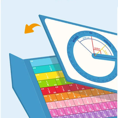 Children Magnetic Fraction Math Toys - The Little Big Store