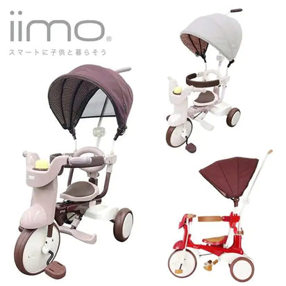iimo 3-in-1 Foldable Tricycle with Canopy - The Little Big Store