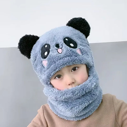 Boys' Autumn Winter Hat Scarf - The Little Big Store